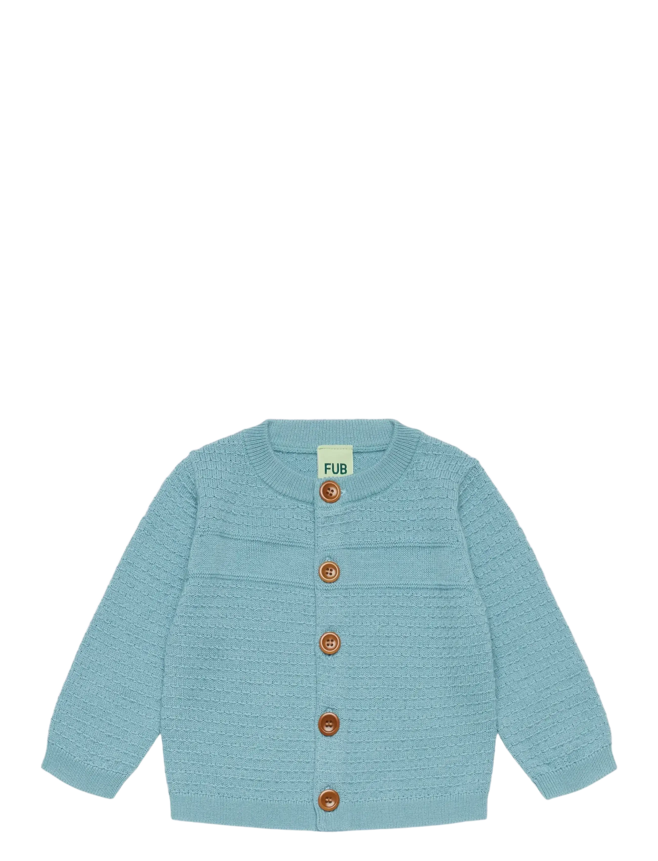 FUB Baby Cardigan - Winterkollektion - LIGHT BLUE / blue