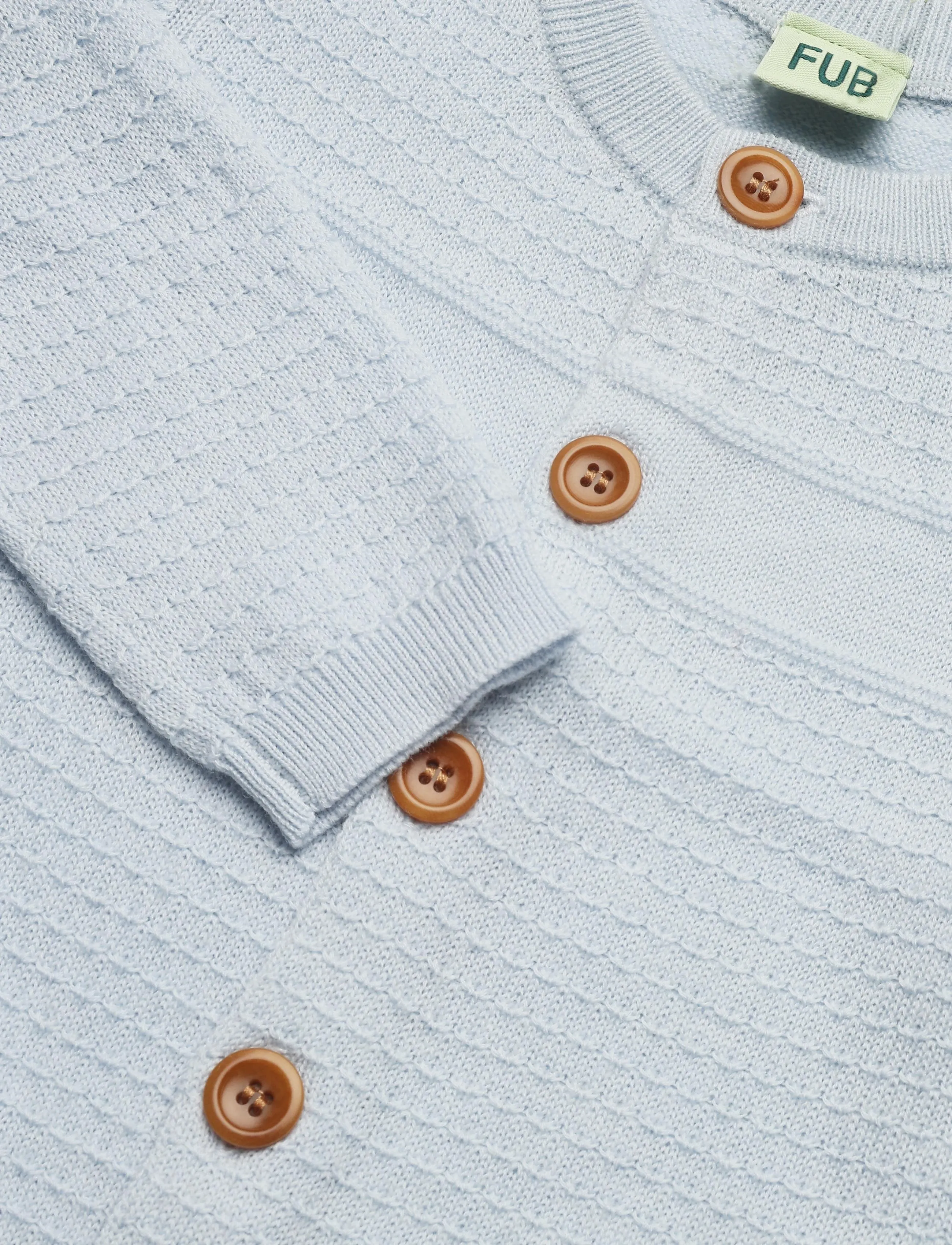 FUB - Baby Cardigan - cardigans - light blue - 2
