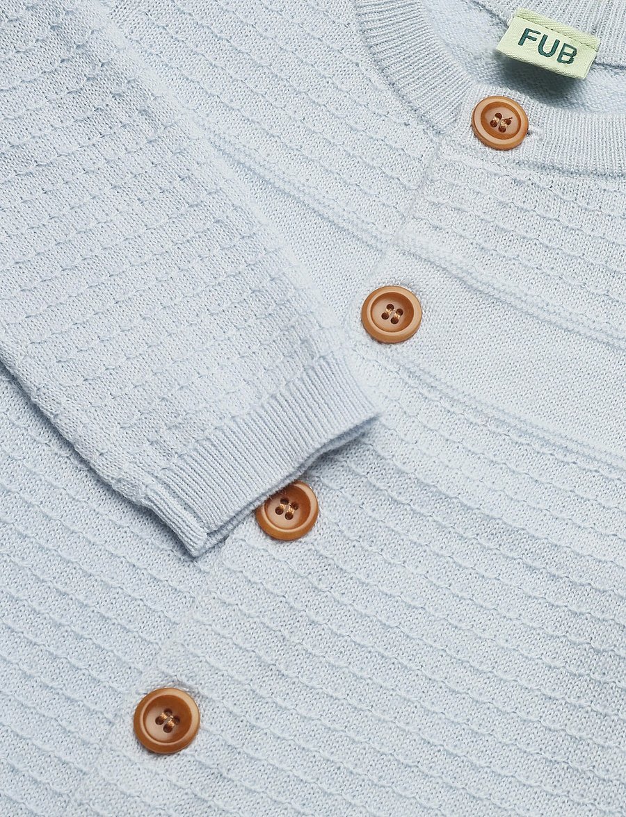 FUB - Baby Cardigan - cardigans - light blue - 2