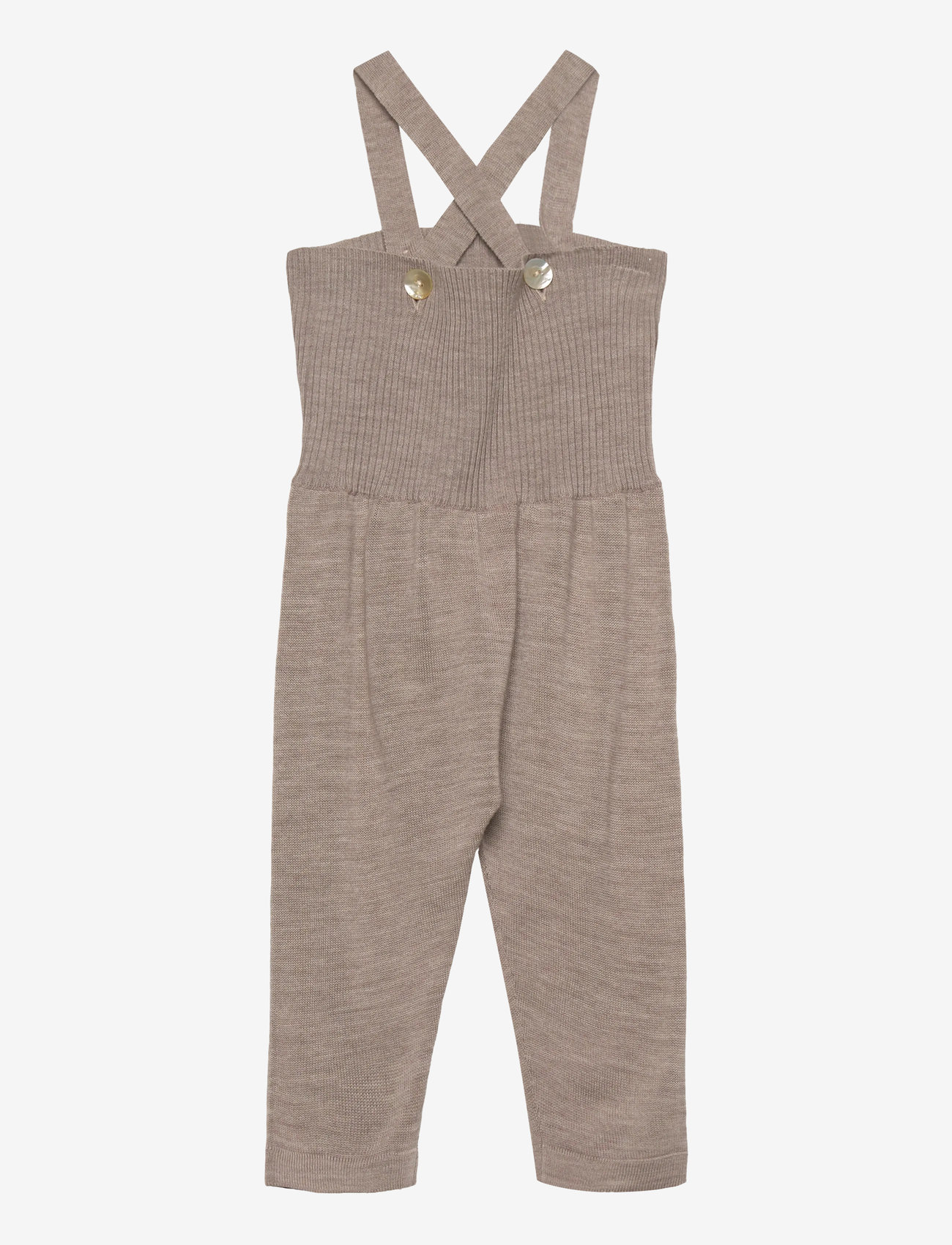FUB - Baby High Waist Overalls - overalls - oat melange - 0