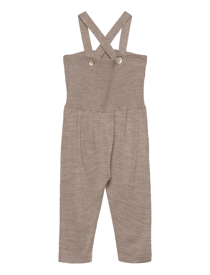 FUB - Baby High Waist Overalls - overalls - oat melange - 0