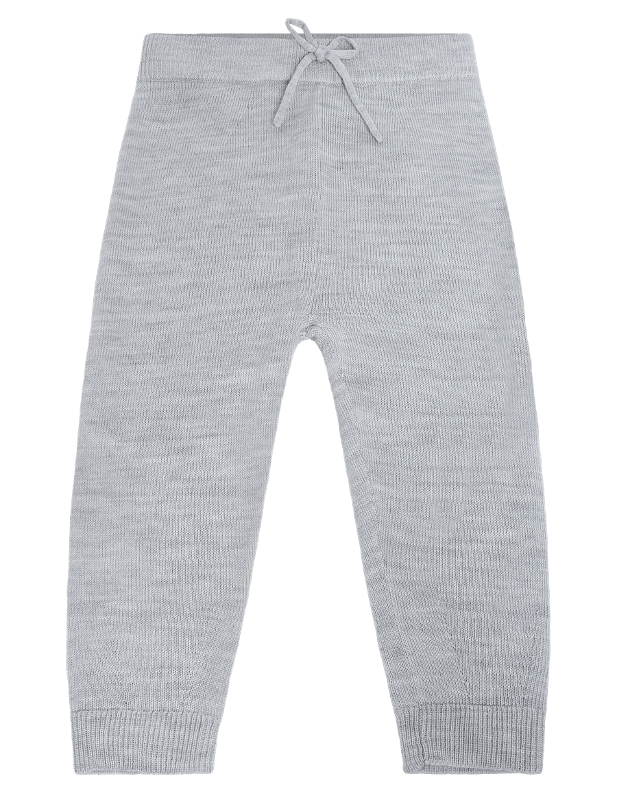 FUB - Baby Pants - mjukisbyxor - light grey melange - 0