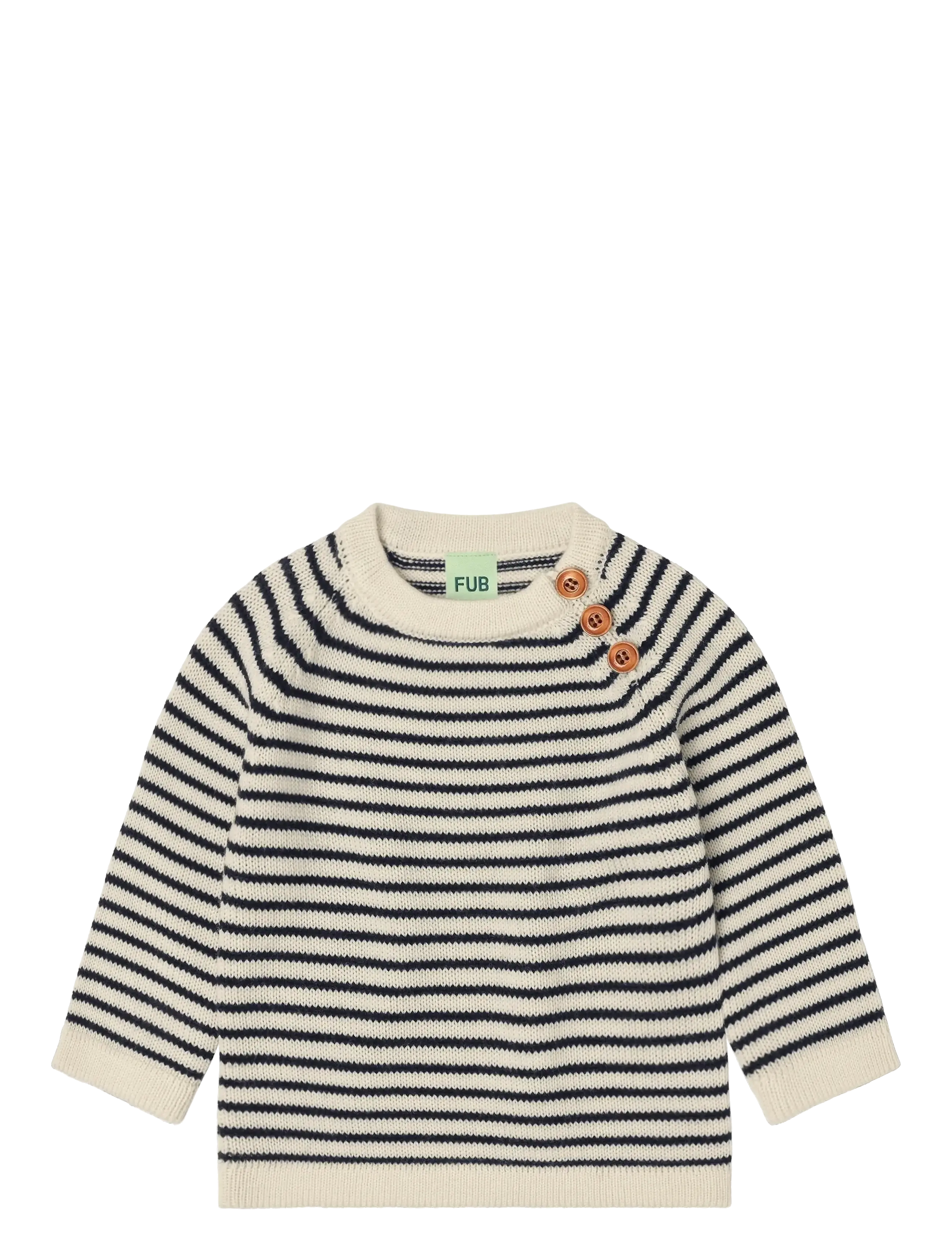 FUB Baby Sweater - Kleidung - ECRU/DARK NAVY / cream