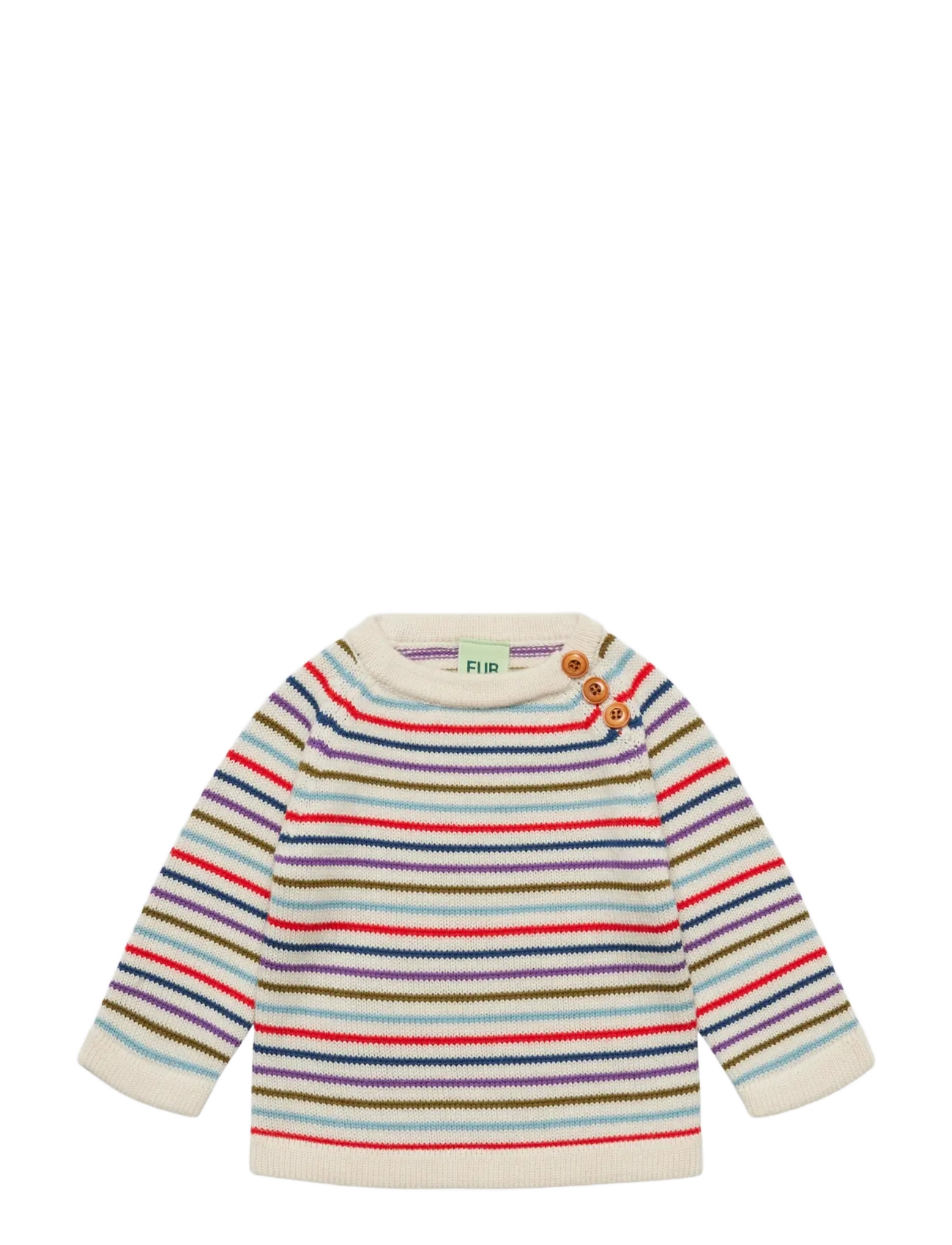 FUB Baby Sweater - Kleidung - ANNIVERSARY STRIPE / cream