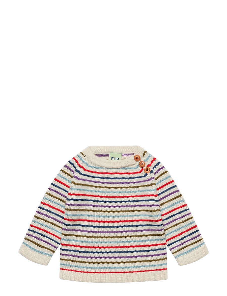 FUB - Baby Sweater - anniversary stripe - 0