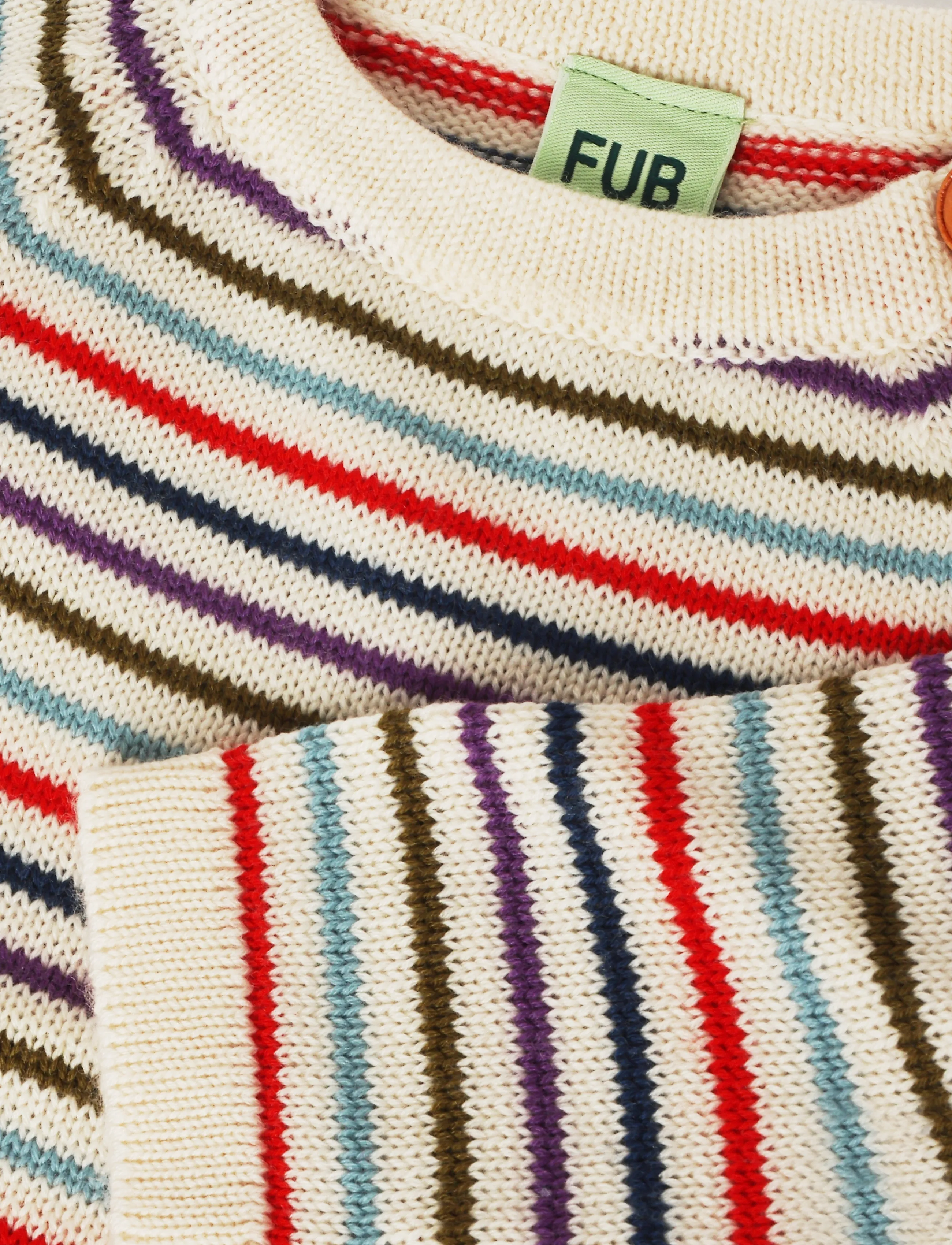 FUB - Baby Sweater - pullover - anniversary stripe - 2