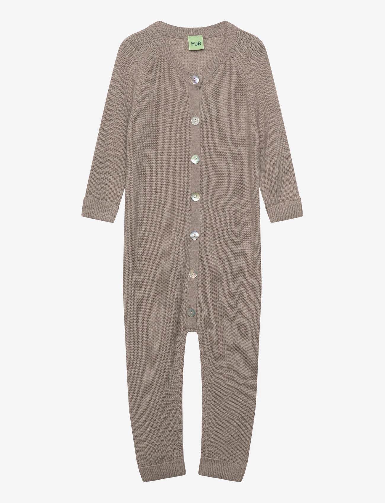 FUB - Baby Suit - julegaver til børnene - oat melange - 0