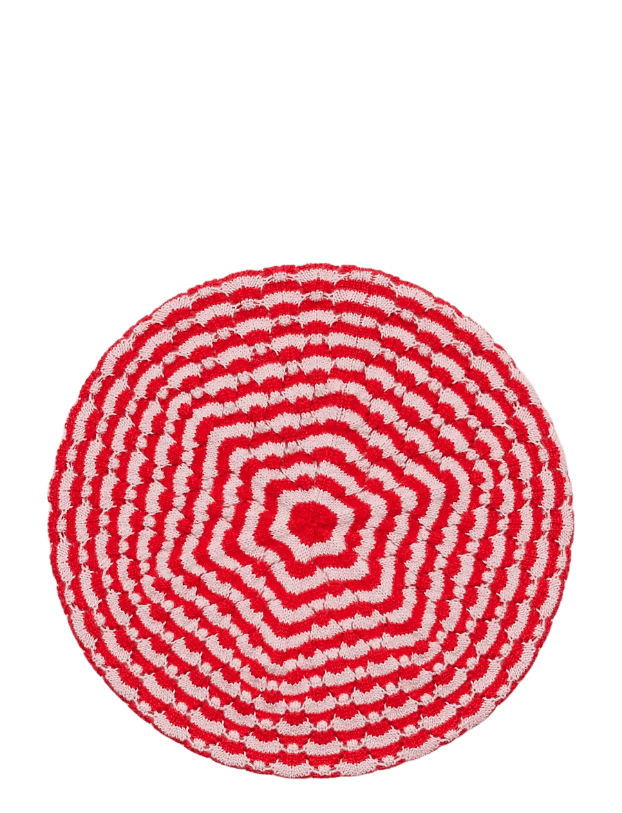 FUB - Beret - wintermützen - classic red/rose quartz - 0