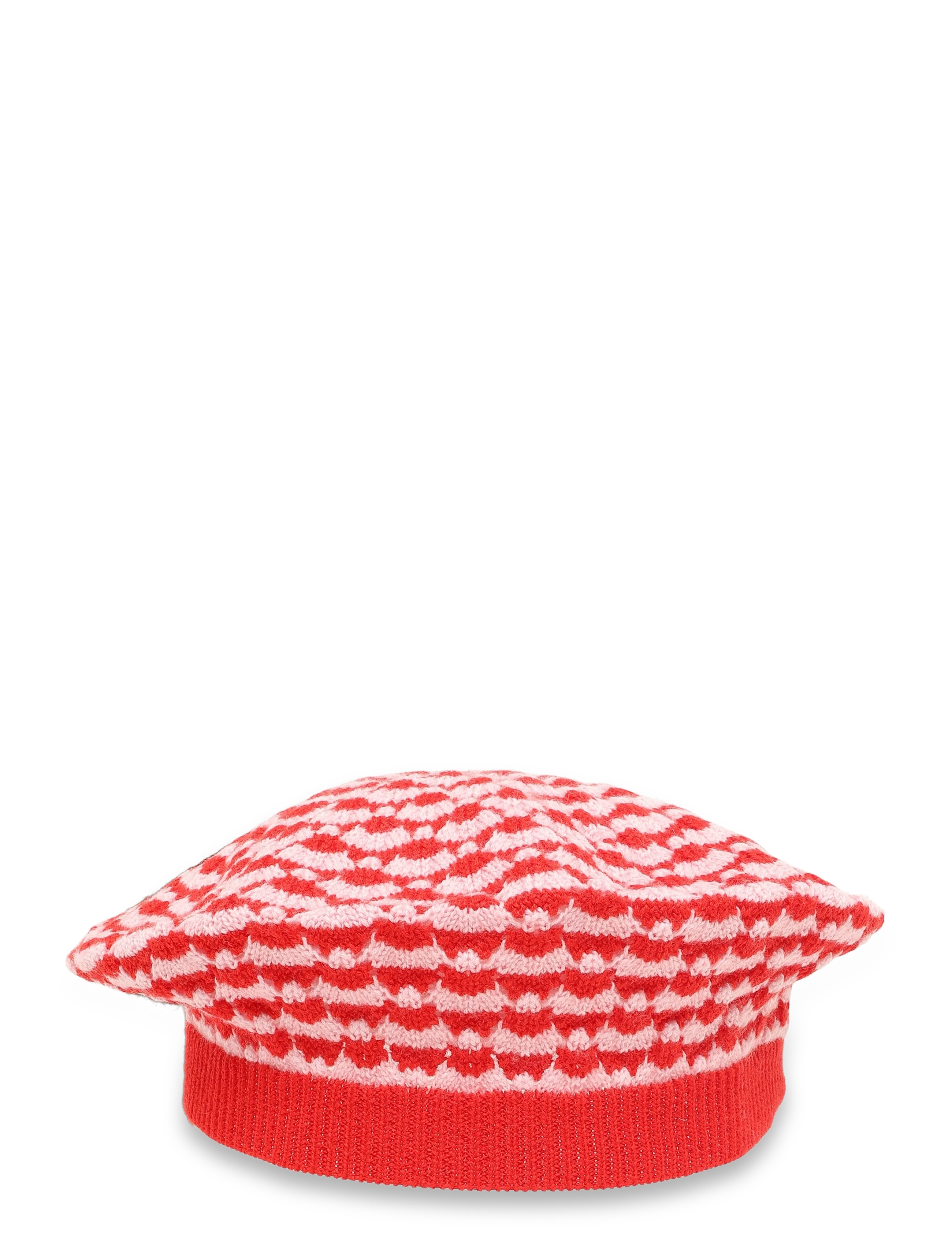 FUB - Beret - vinterhuer - classic red/rose quartz - 1