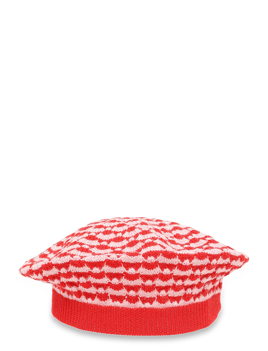 FUB - Beret - vinterhuer - classic red/rose quartz - 1