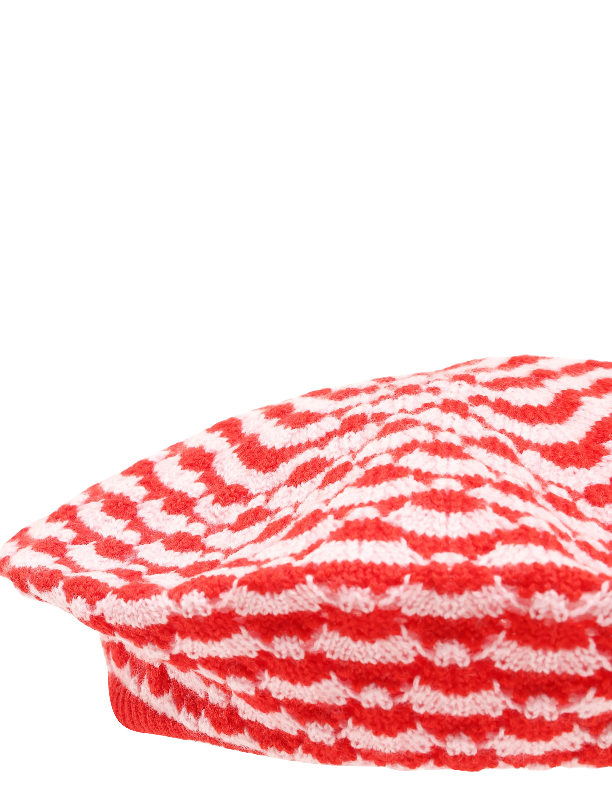 FUB - Beret - vinterhuer - classic red/rose quartz - 2