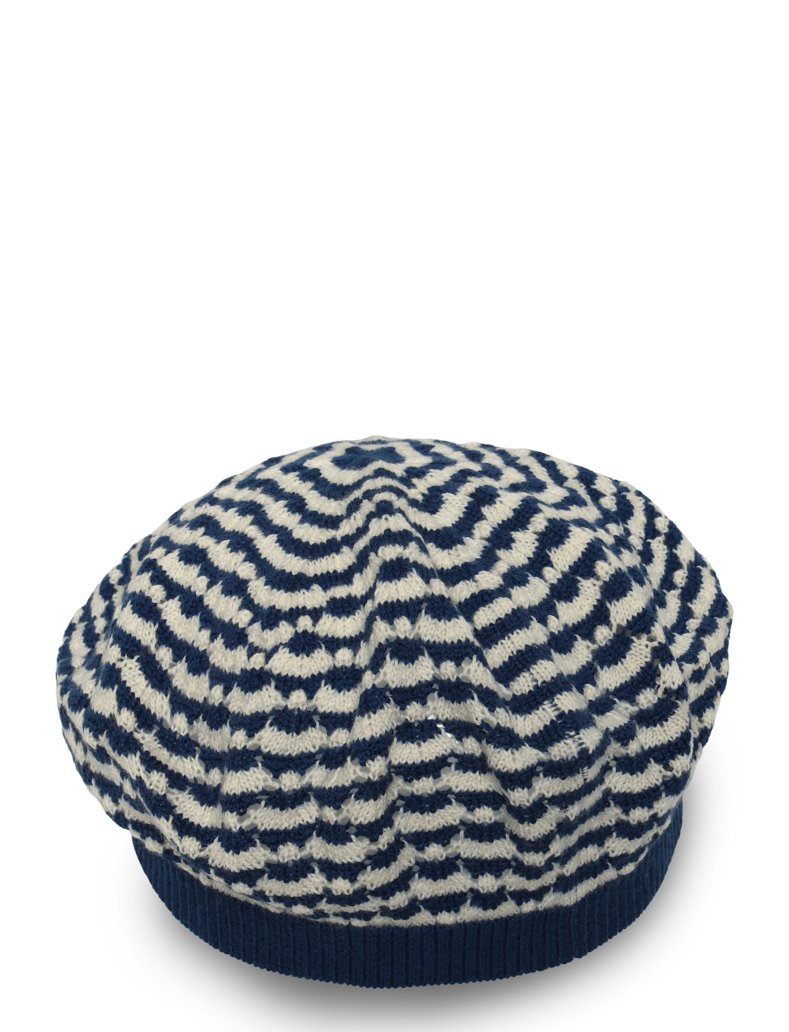 FUB Beret - Mössor - DEEP INDIGO/ECRU / navy