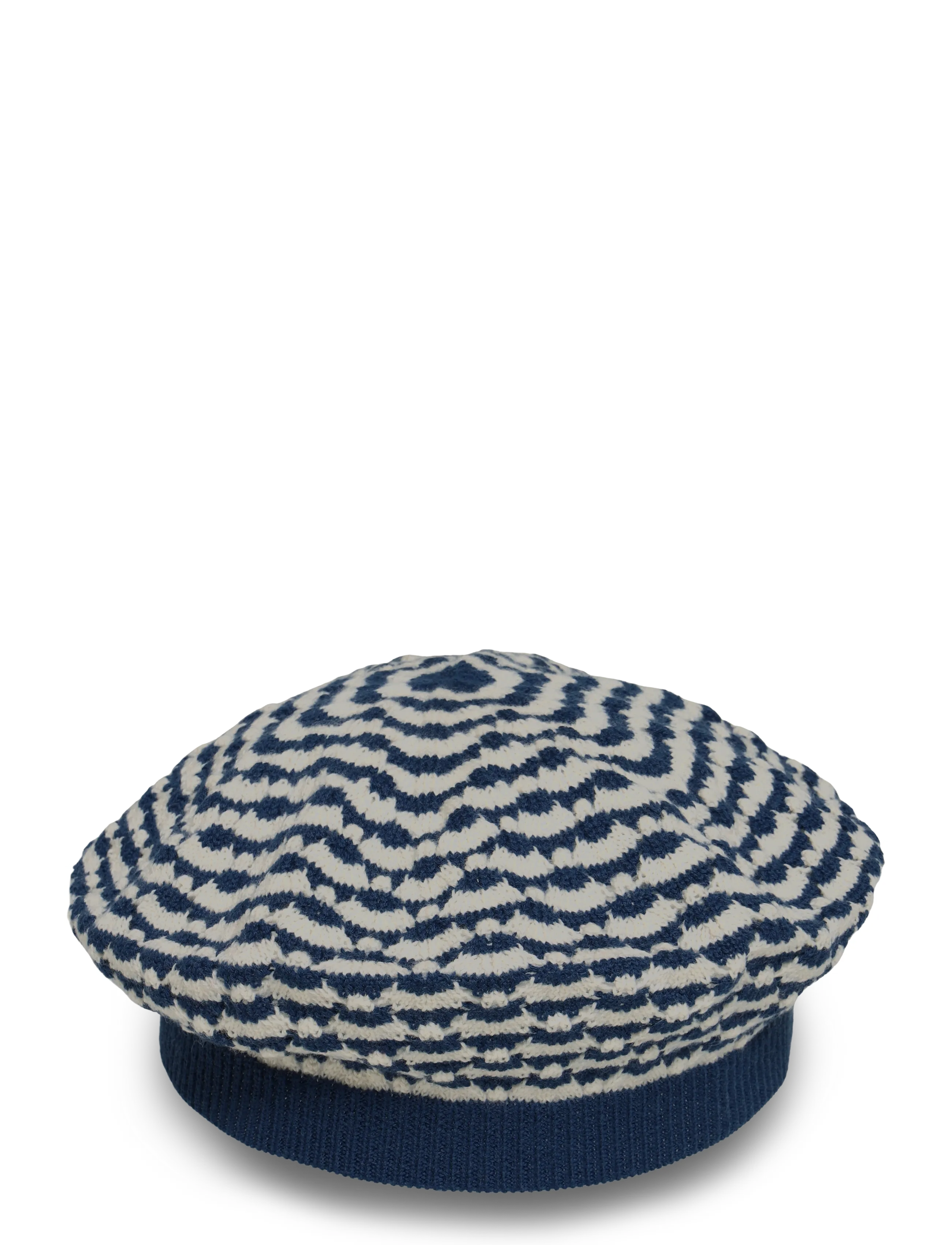 FUB - Beret - vinterhuer - deep indigo/ecru - 1
