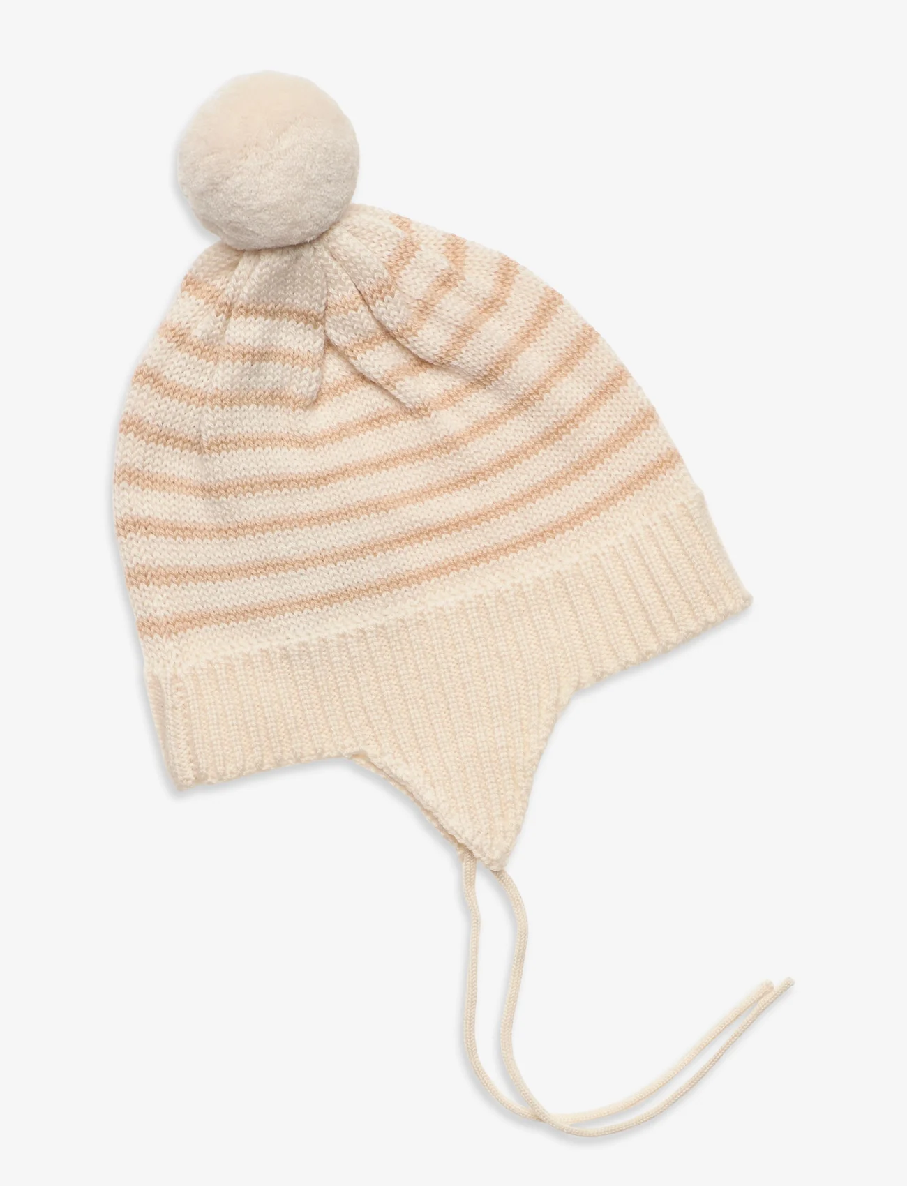 FUB - Baby Pompom Hat - laagste prijzen - ecru/hay - 0