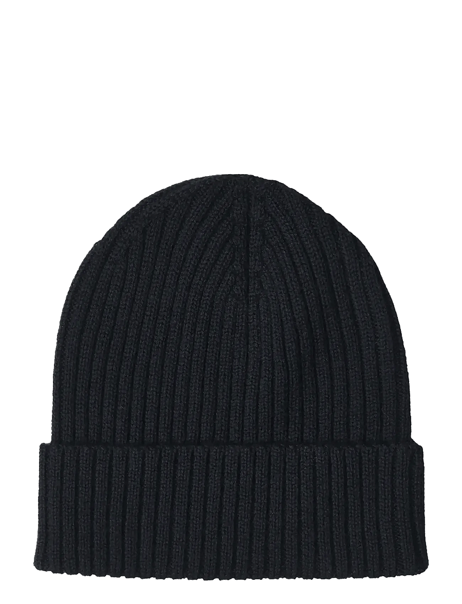 FUB - Rib Beanie - beanies - dark navy - 0
