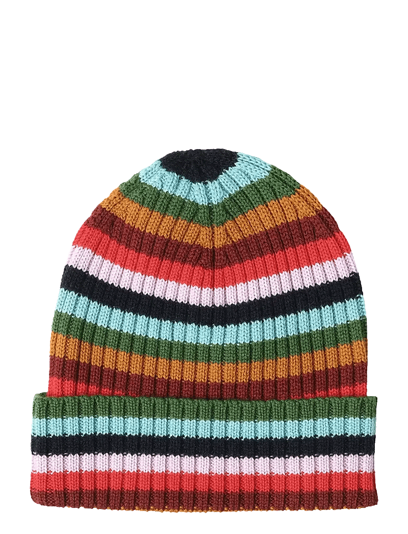 FUB - Rib Beanie - czapka beanie - multi stripe - 0