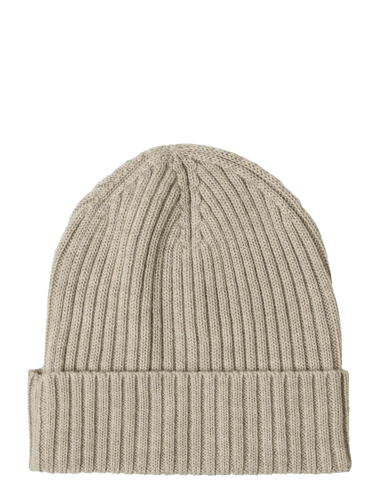 FUB Rib Pudelmütze Beige - 80/90 - Kinder