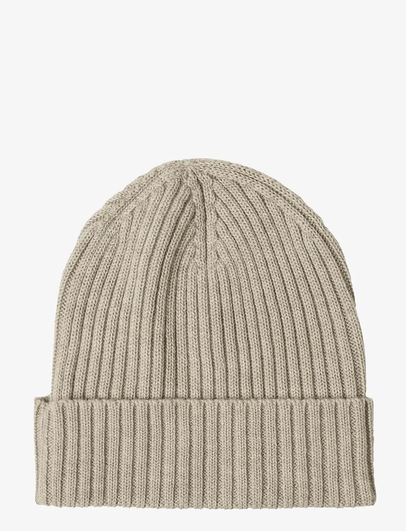 FUB - Rib Beanie - aksessuaarid - oat melange - 0