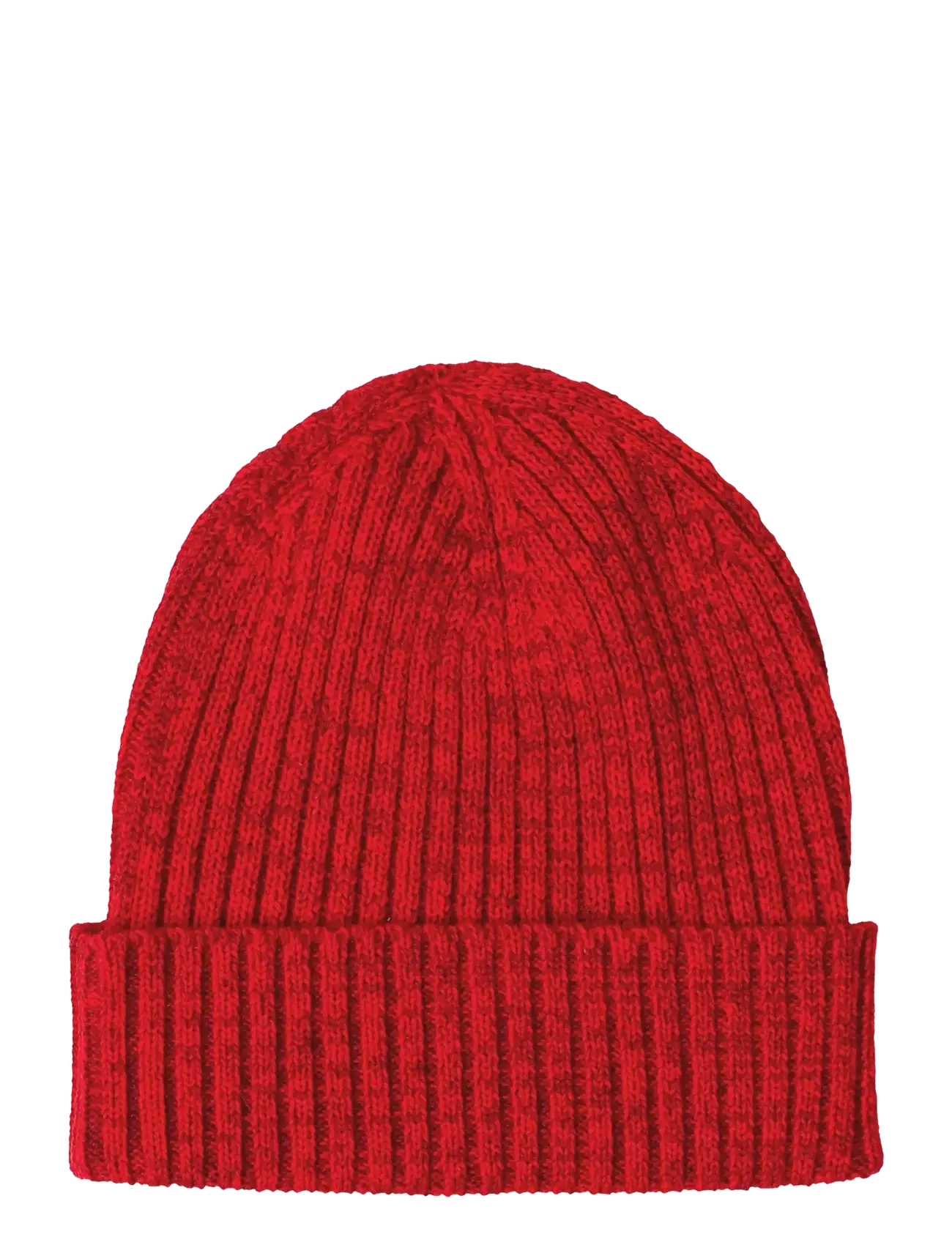 FUB Rib Beanie, Børn, Rib Hue, Rød, Str: 80/90