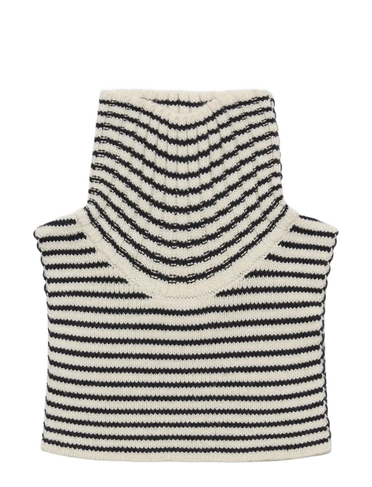 FUB Neck Warmer - Halswärmer - ECRU/DARK NAVY / cream