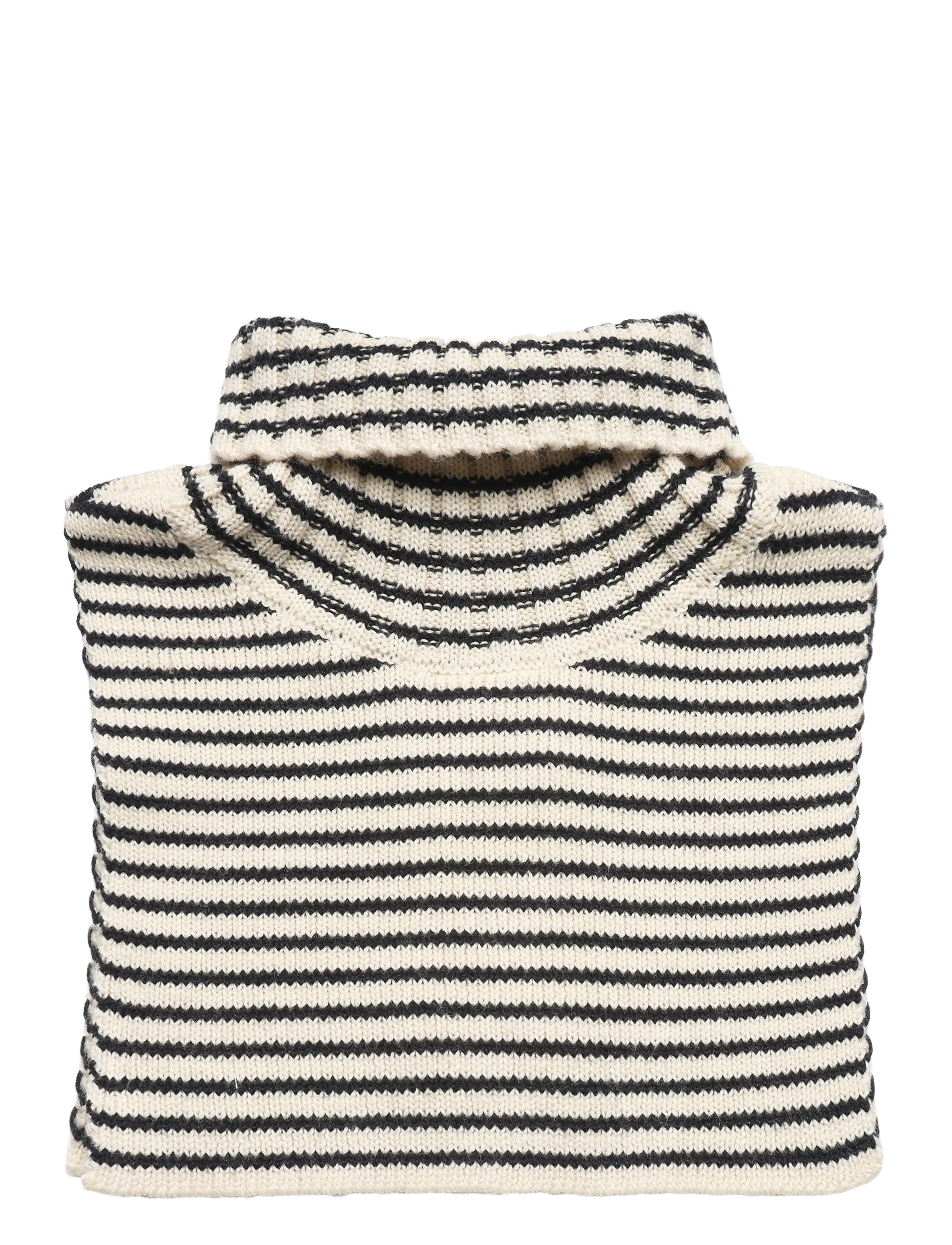 FUB - Neck Warmer - kaelussallid - ecru/dark navy - 1