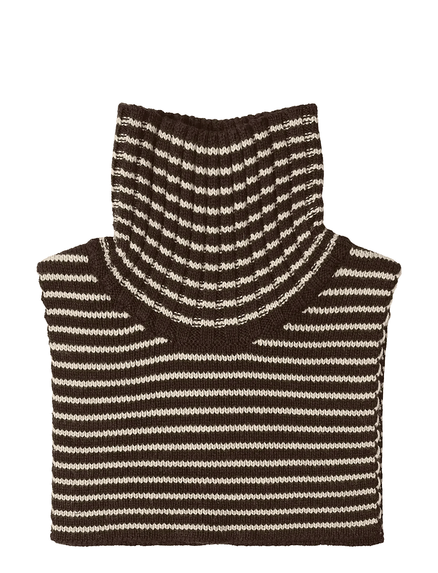 FUB - Neckwarmer - halswärmer - mocca/ecru - 0