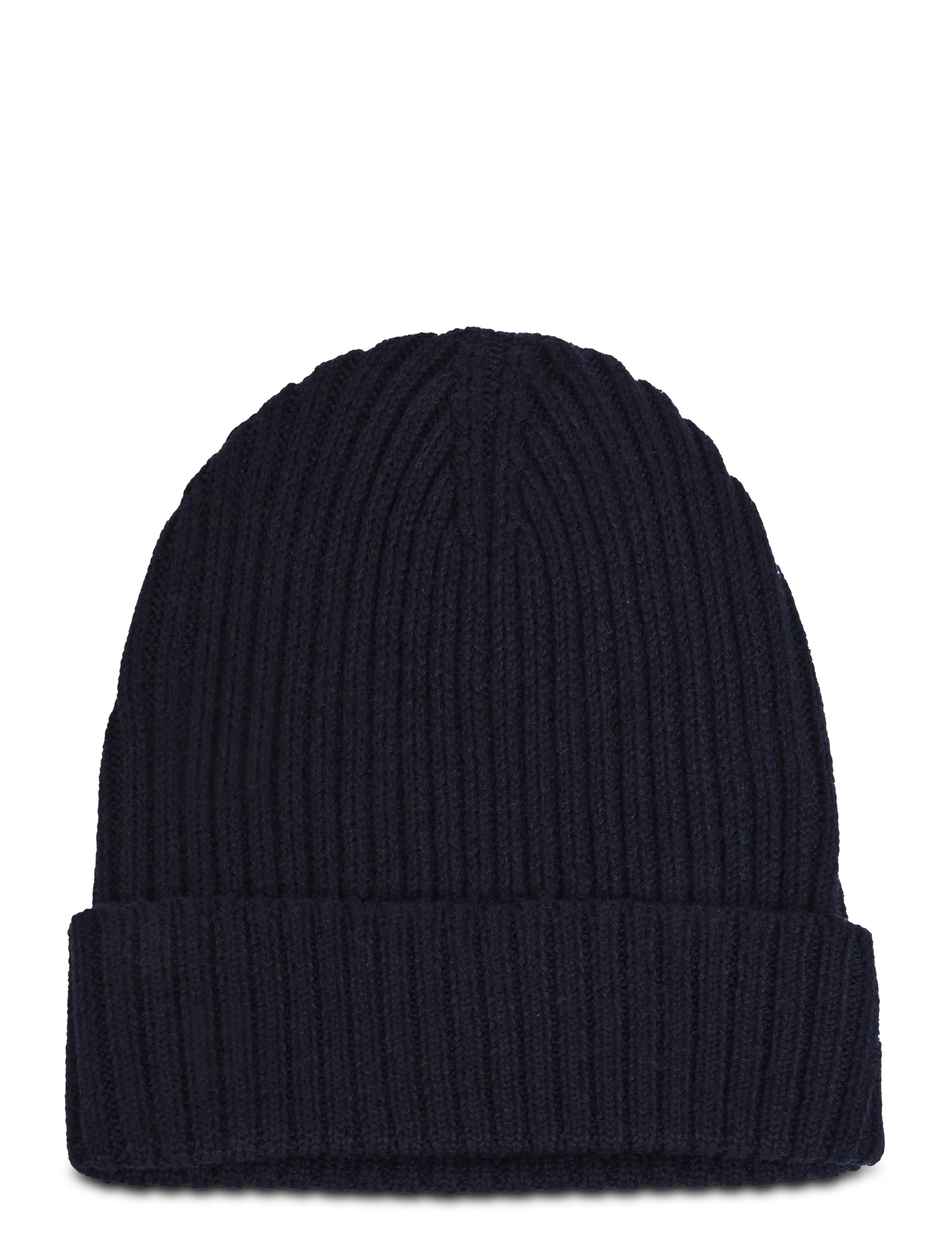 FUB Rib Beanie - Mössor - DARK NAVY / navy