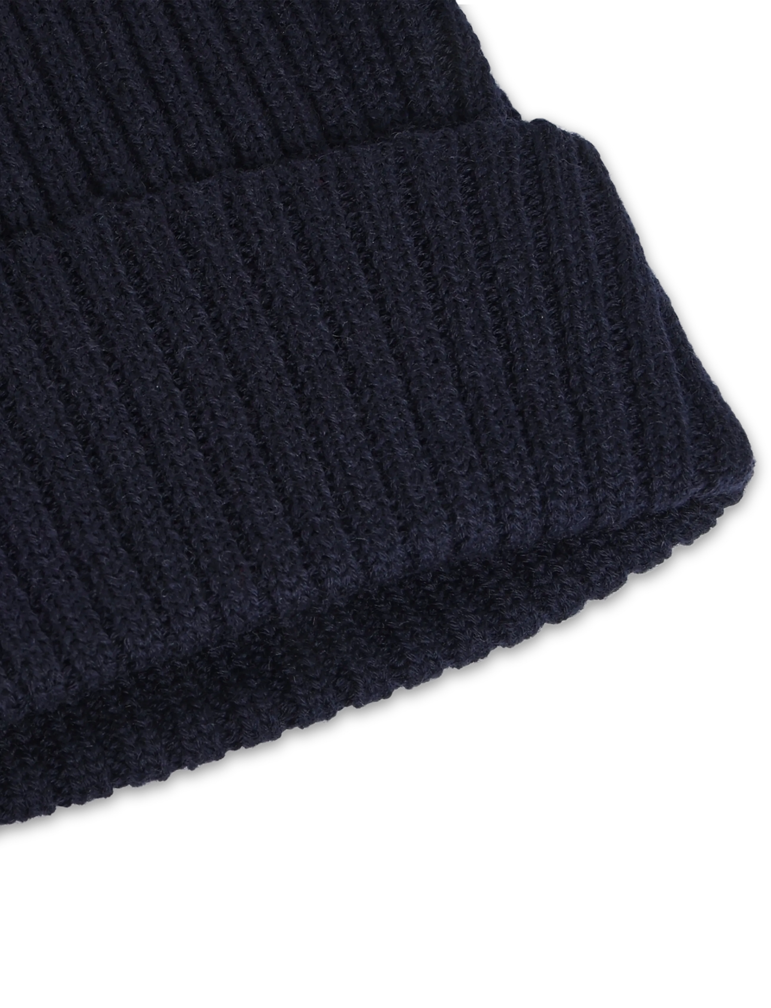 FUB - Rib Beanie - kootud mütsid - dark navy - 2