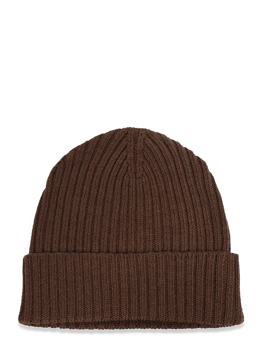 FUB - Rib Beanie - kootud mütsid - hazel melange - 0