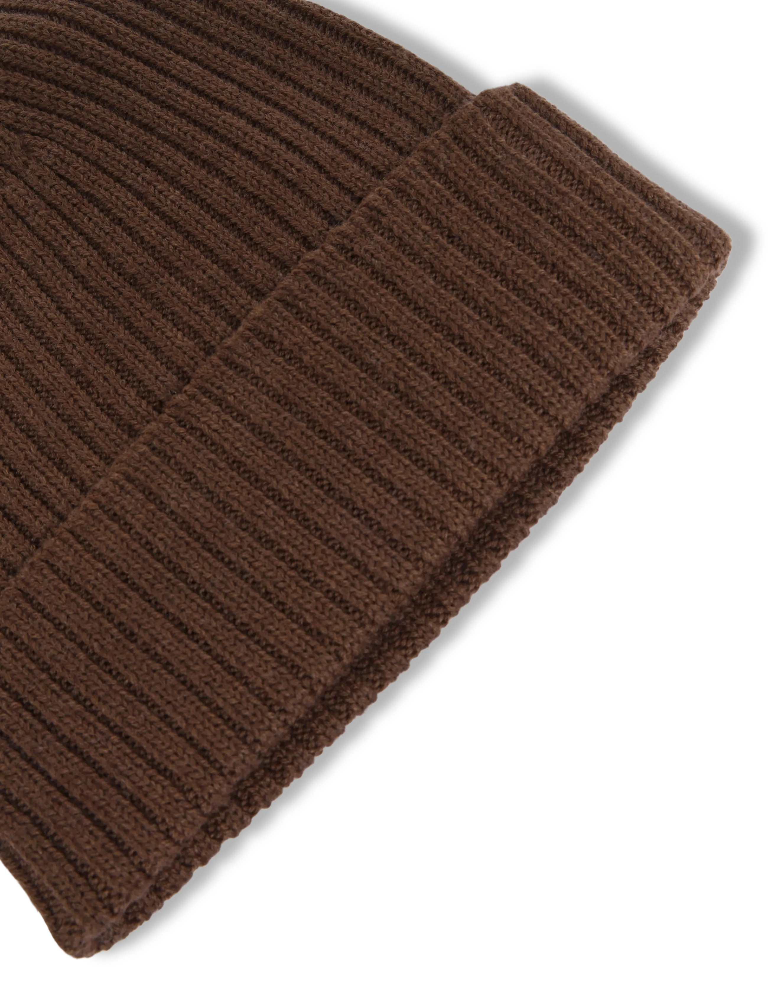 FUB - Rib Beanie - kootud mütsid - hazel melange - 2