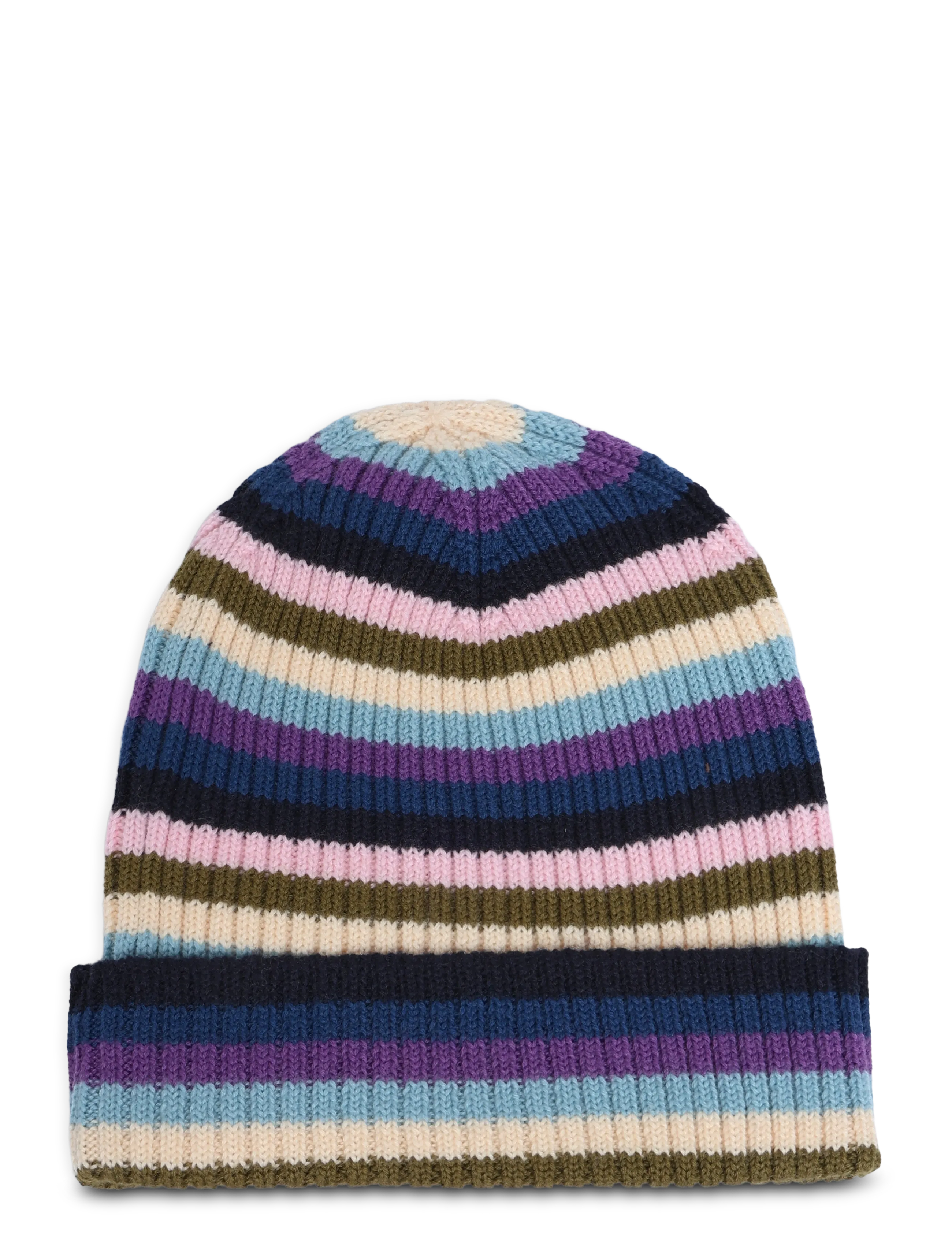 FUB - Rib Beanie - kootud mütsid - multi stripe (02) - 1