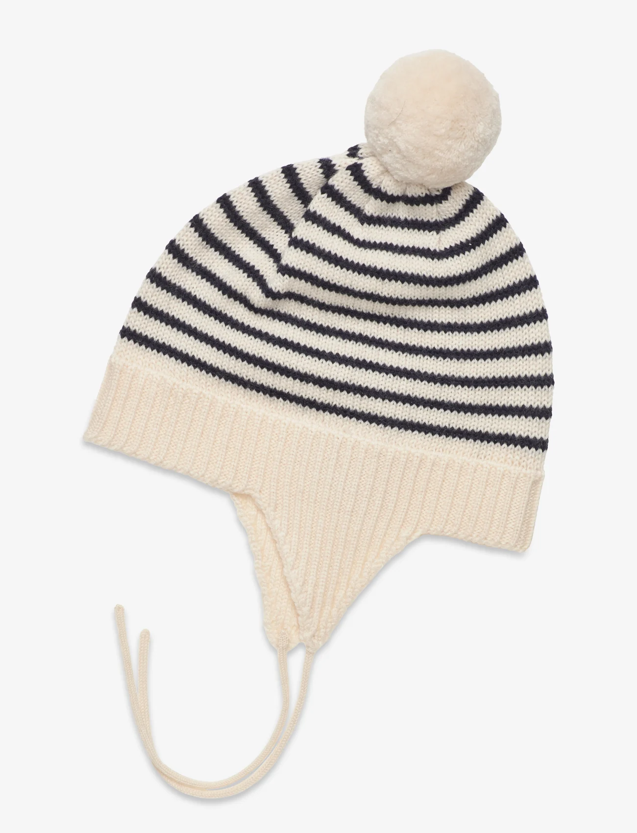 FUB - Baby Pompom Hat - lowest prices - ecru/dark navy - 1