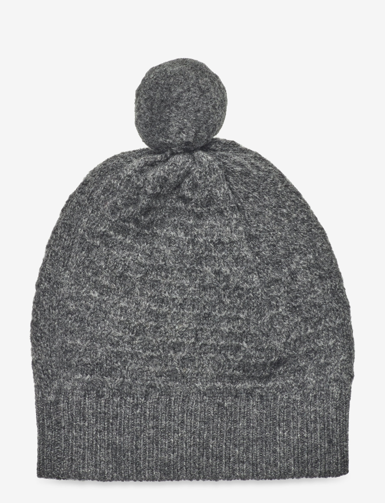 FUB - Lambswool Hat - grey melange - 1