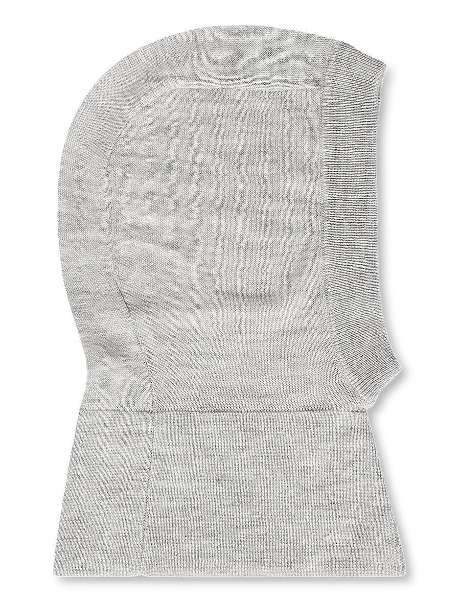 FUB - Baby Extra Fine Balaclava - vinteraccessoarer - light grey melange - 0