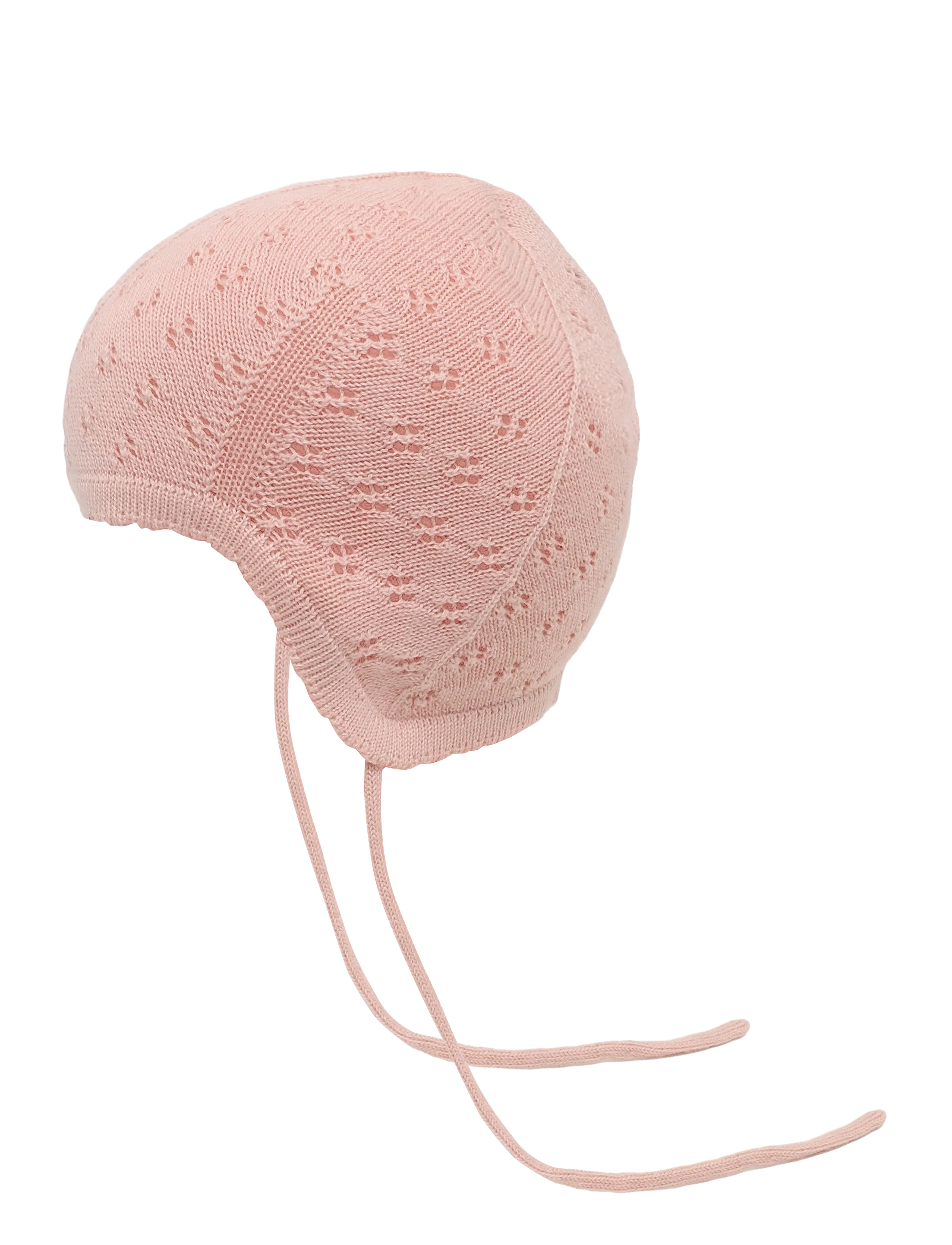 FUB Baby Pointelle Hat - Accessoires - PALE ROSE / pink/rose