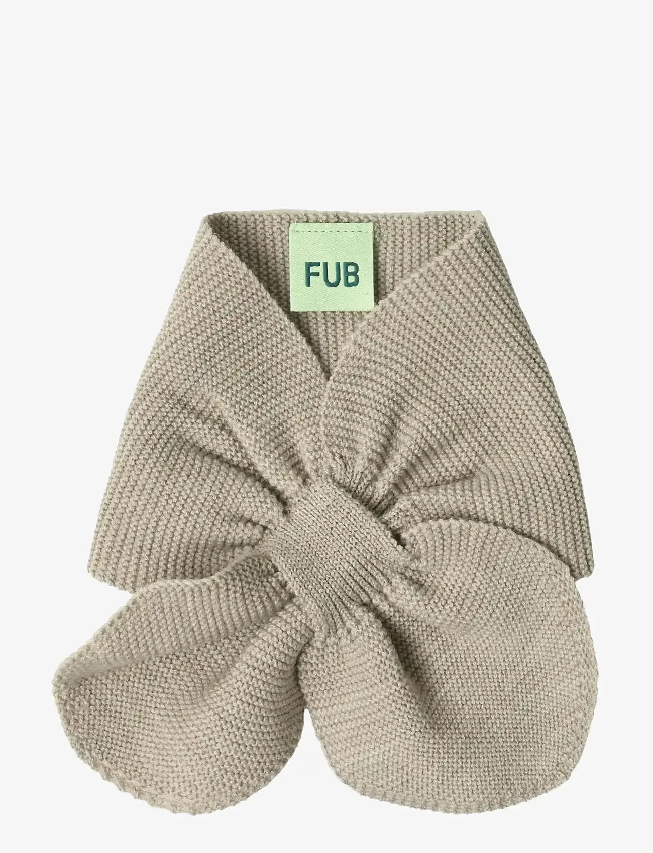 FUB - Sledding Scarf - Šalikėliai - oat melange - 0