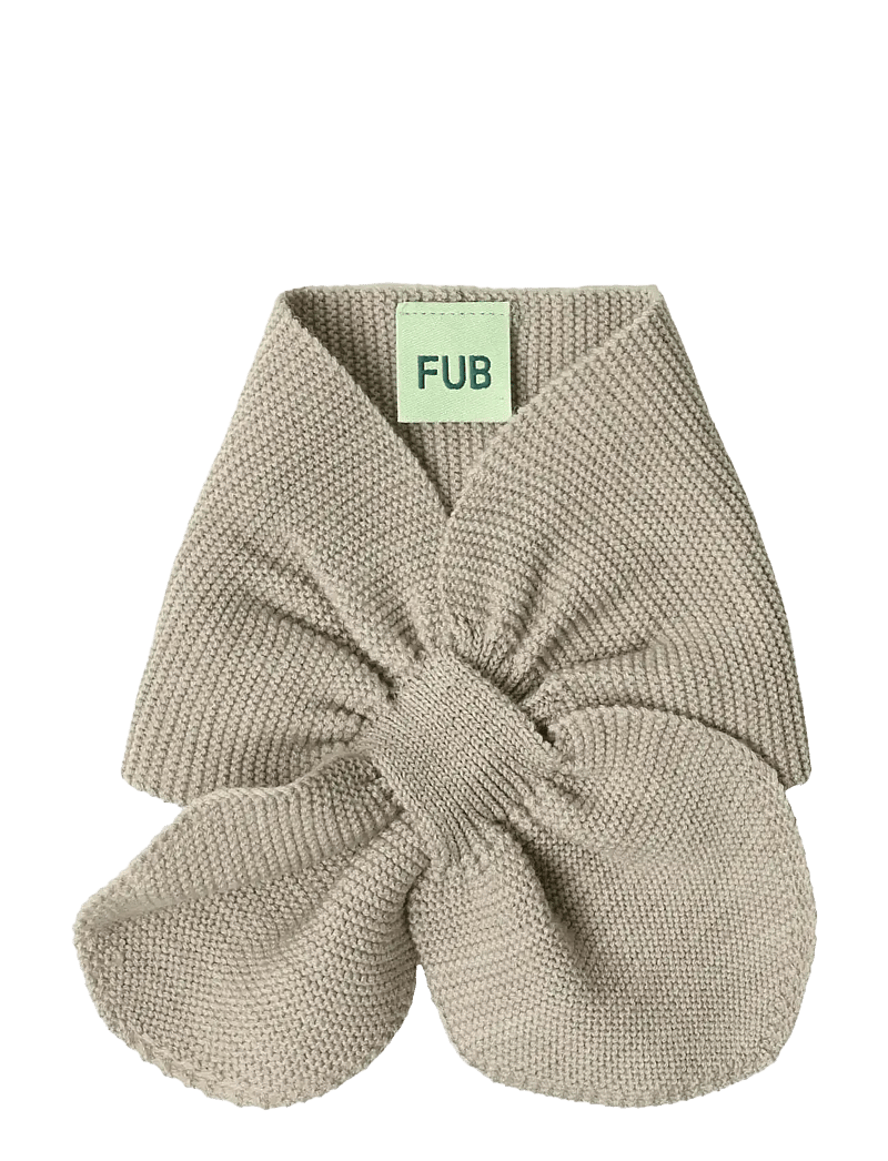 FUB - Sledding Scarf - Šalikėliai - oat melange - 0