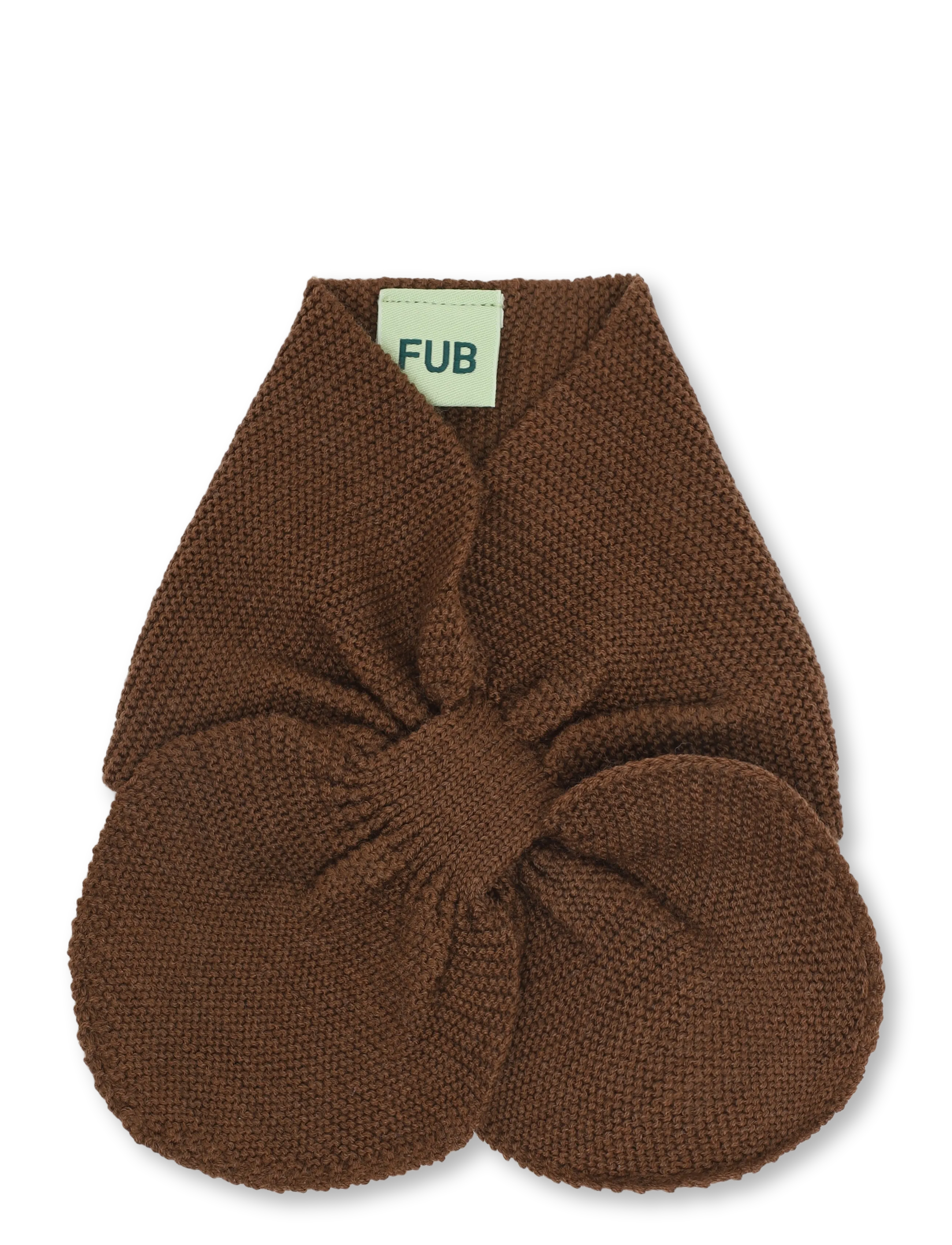 FUB Sledding Scarf - FUB - HAZEL MELANGE / brown