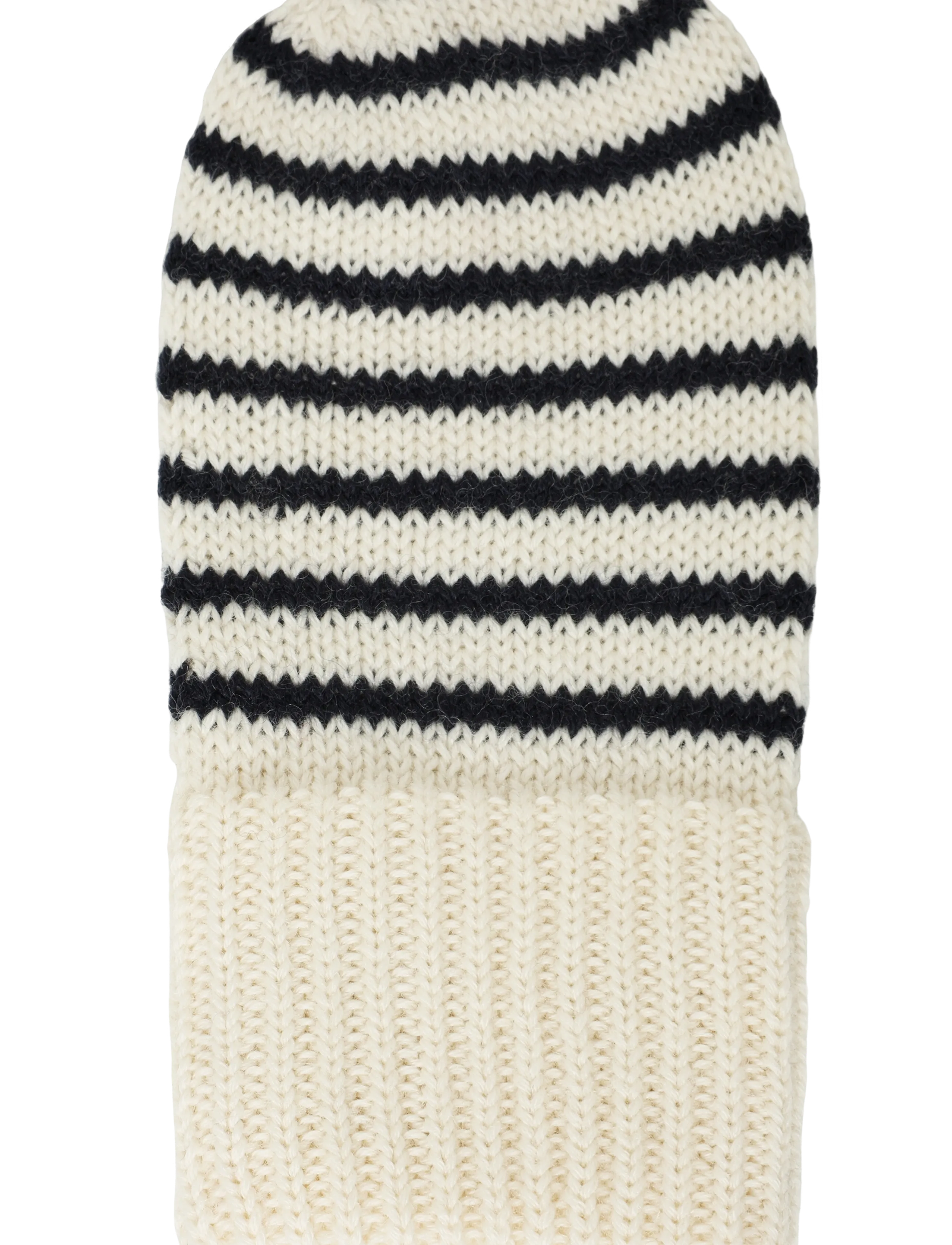 FUB - Baby Mittens - kindad - ecru/dark navy - 2