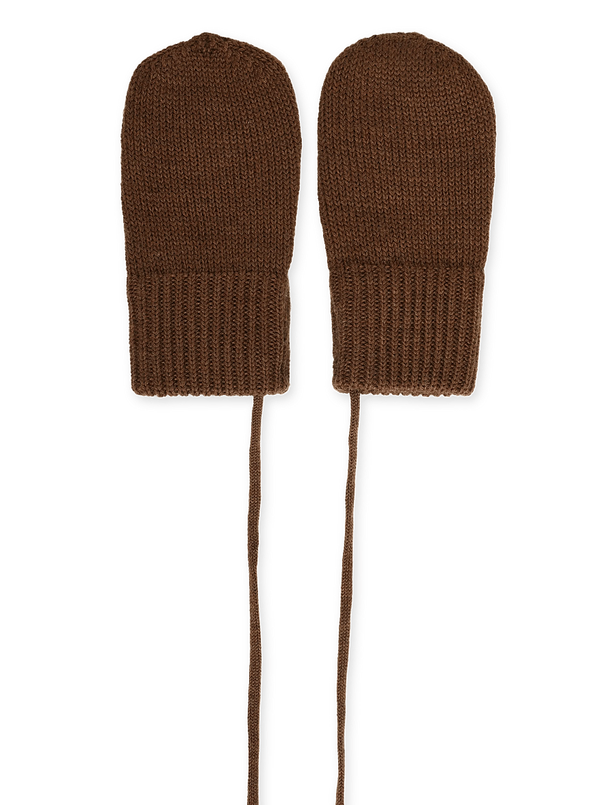 FUB - Baby Mittens - handschuhe - hazel melange - 0