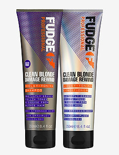 Clean Blonde Damage Rewind Violet Duo 2x250 ml, Fudge