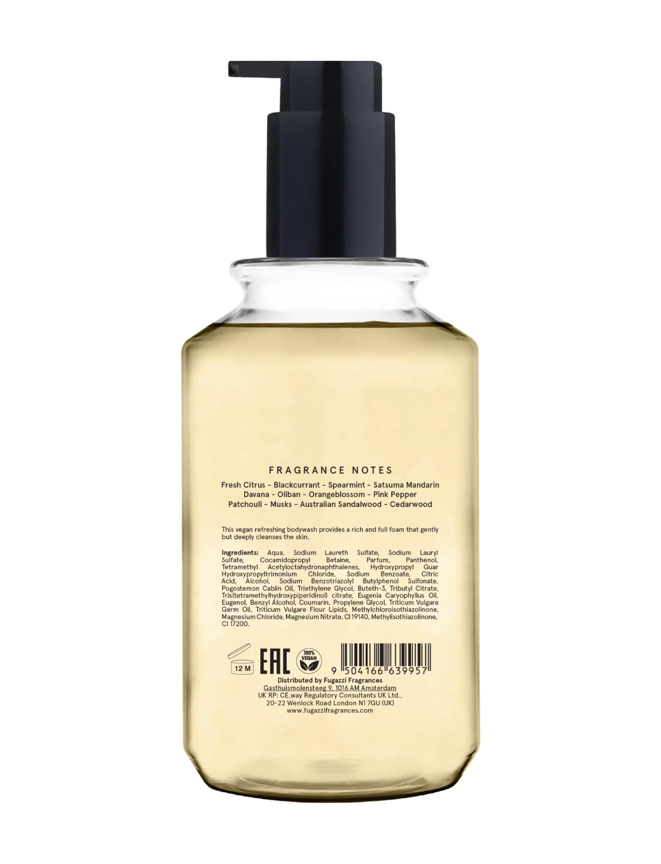 Fugazzi - PARFUM 1 BODY WASH 250ML - dusjsåpe og dusjolje - clear - 2
