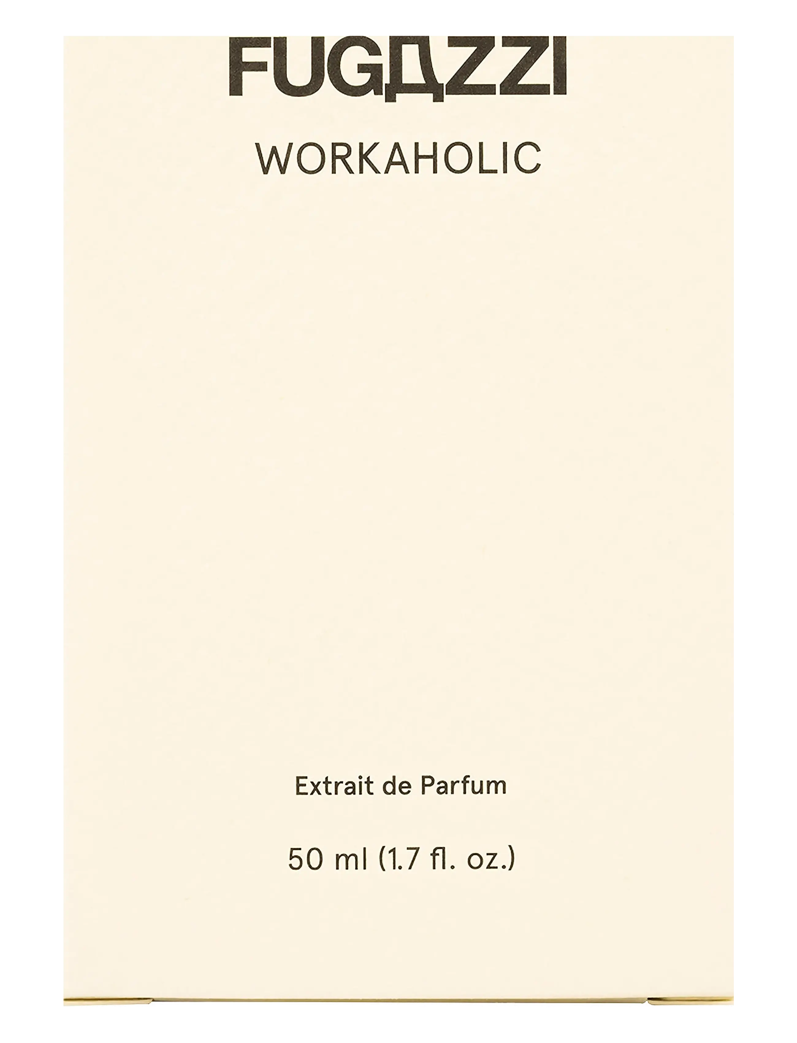 Fugazzi - WORKAHOLIC Extrait de Parfum 50ML - til ham  - clear - 2