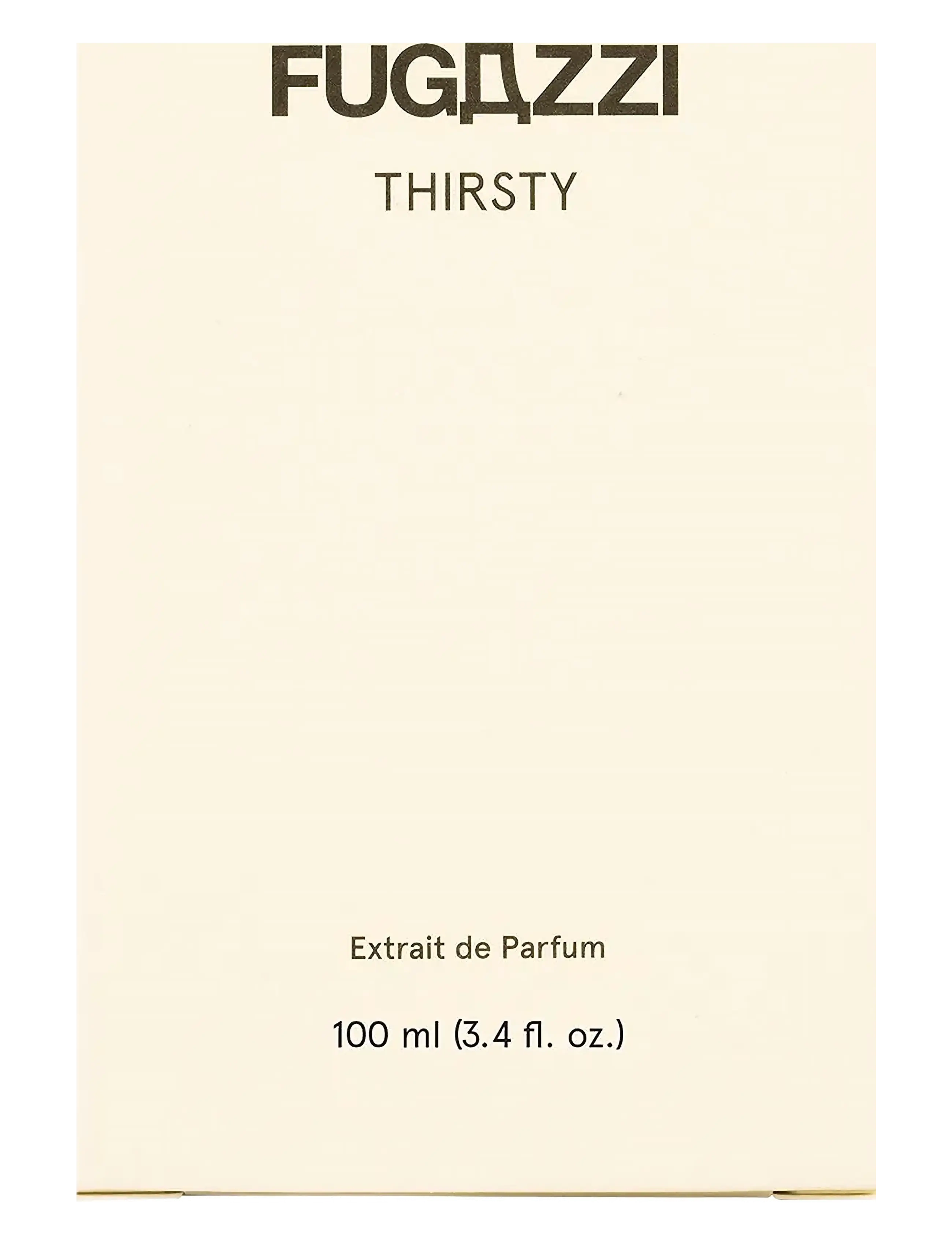 Fugazzi - THIRSTY Extrait de Parfum 100ML - til ham  - clear - 2