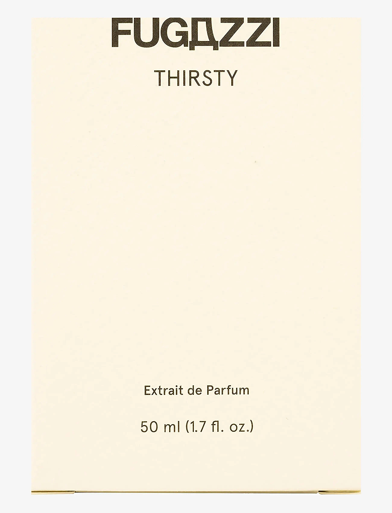 Fugazzi - THIRSTY EDP 50ML - til ham  - clear - 2