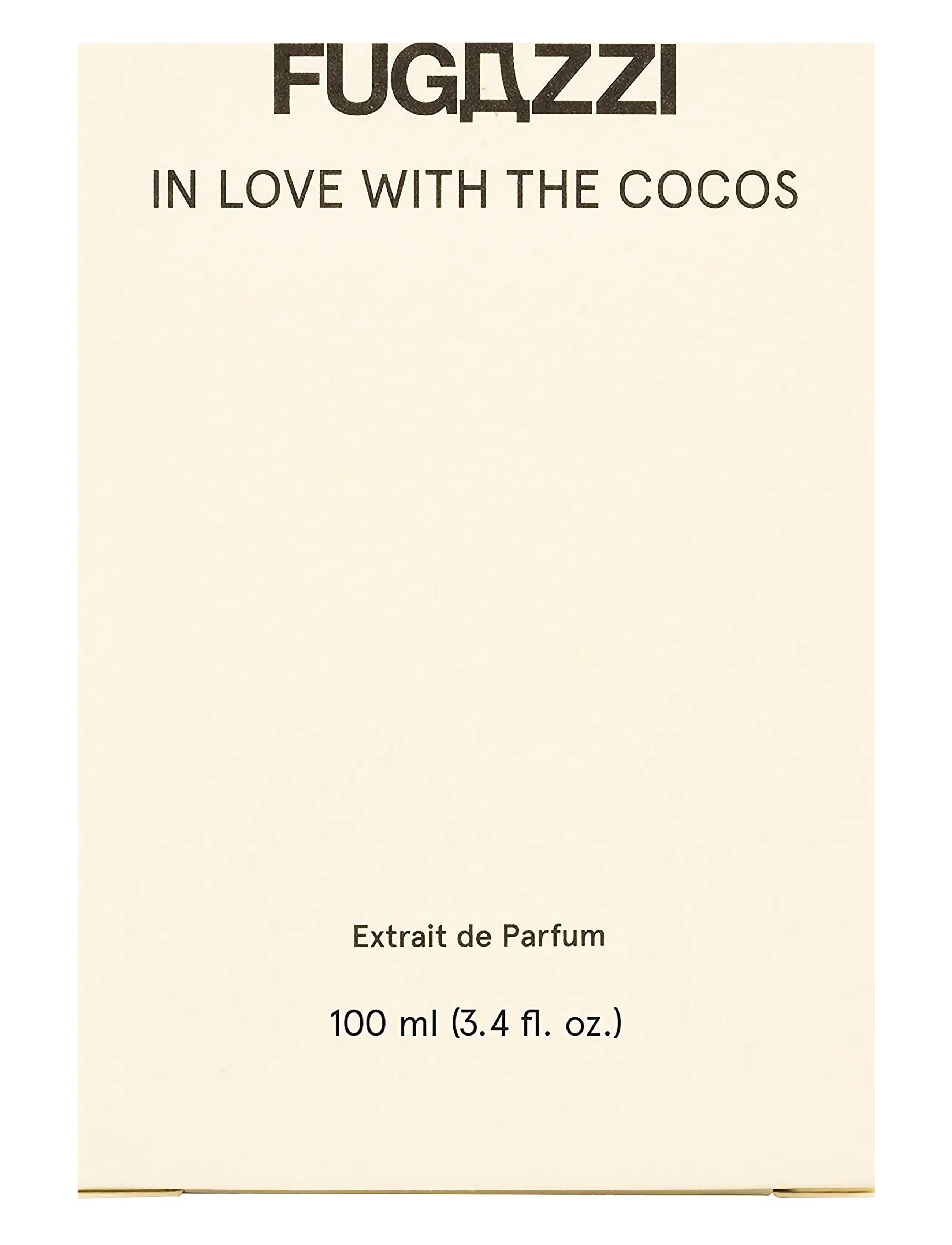 Fugazzi - IN LOVE WITH THE COCOS Extrait de Parfum 100ML - til ham  - clear - 2