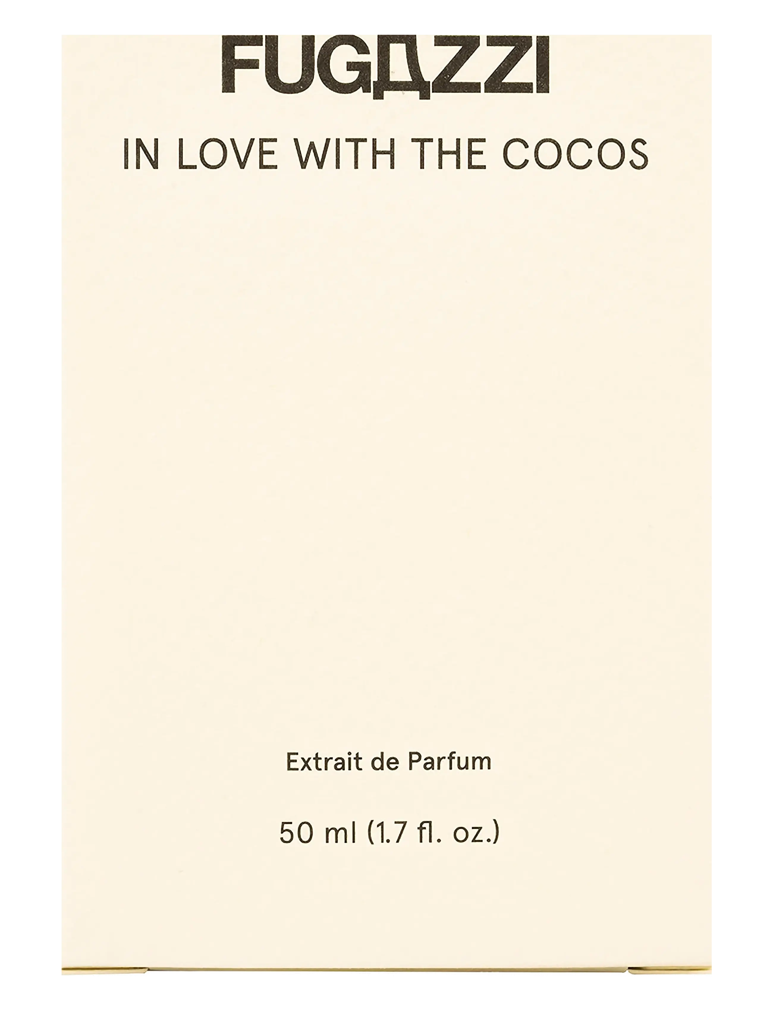 Fugazzi - IN LOVE WITH THE COCOS Extrait de Parfum 50ML - til ham  - clear - 2