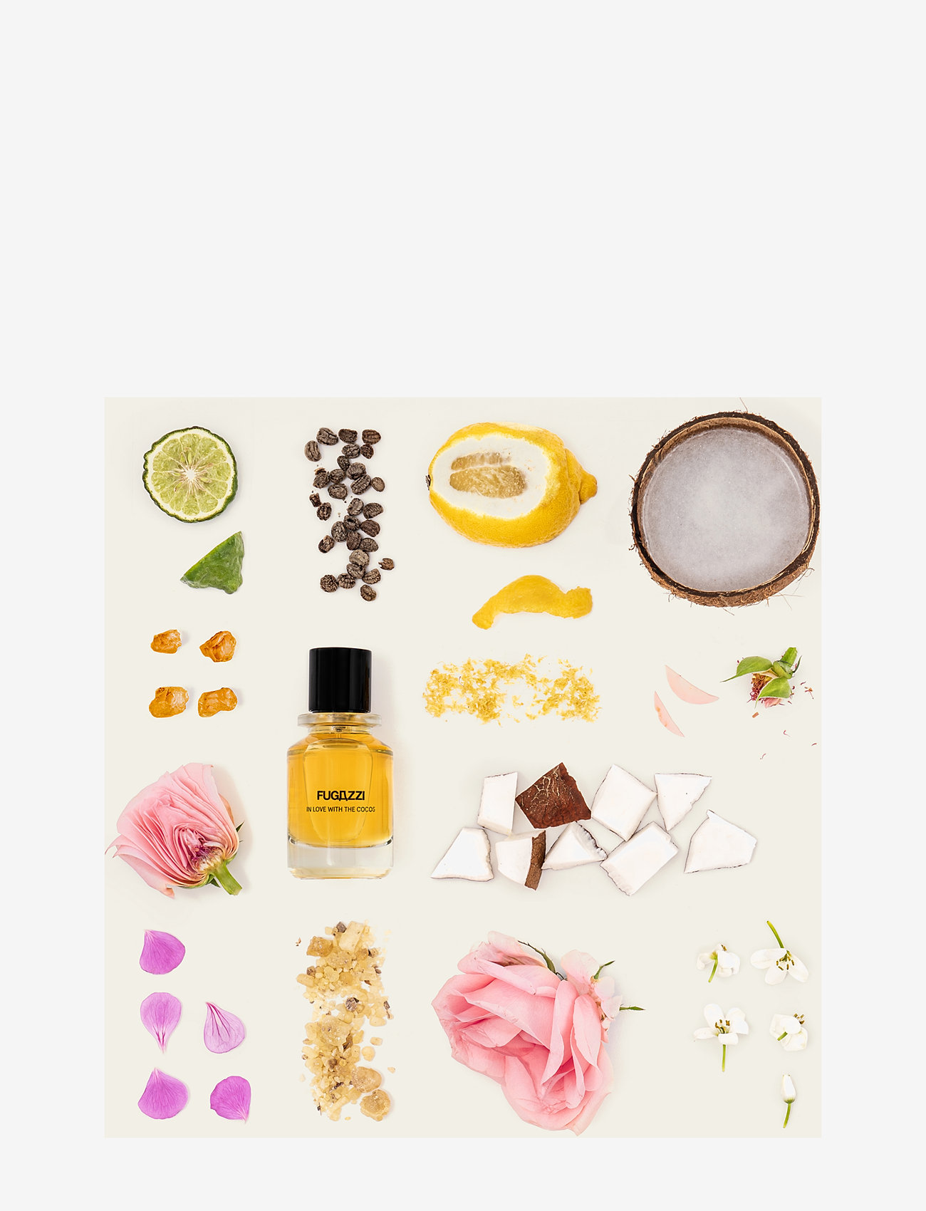 Fugazzi - IN LOVE WITH THE COCOS EDP 50ML - till honom  - clear - 4