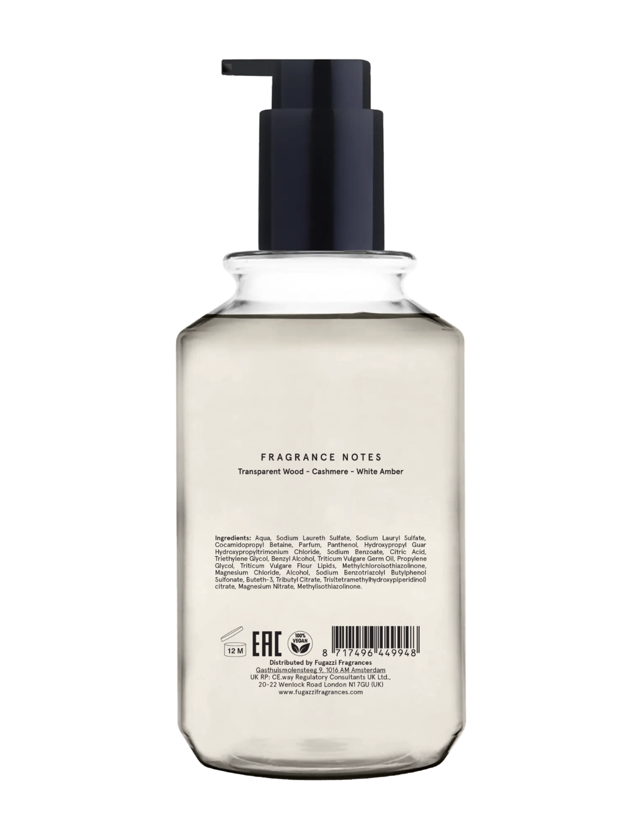 Fugazzi - ANGEL DUST BODY WASH 250ML - shower gel & bruseolier - clear - 2