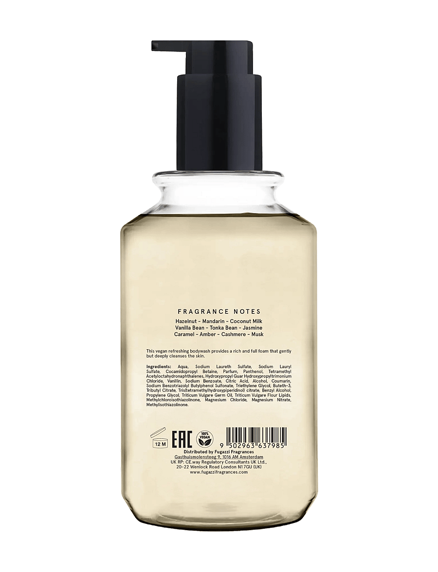 Fugazzi - VANILLA HAZE BODY WASH 250ML - sturtugel og olíur - clear - 1